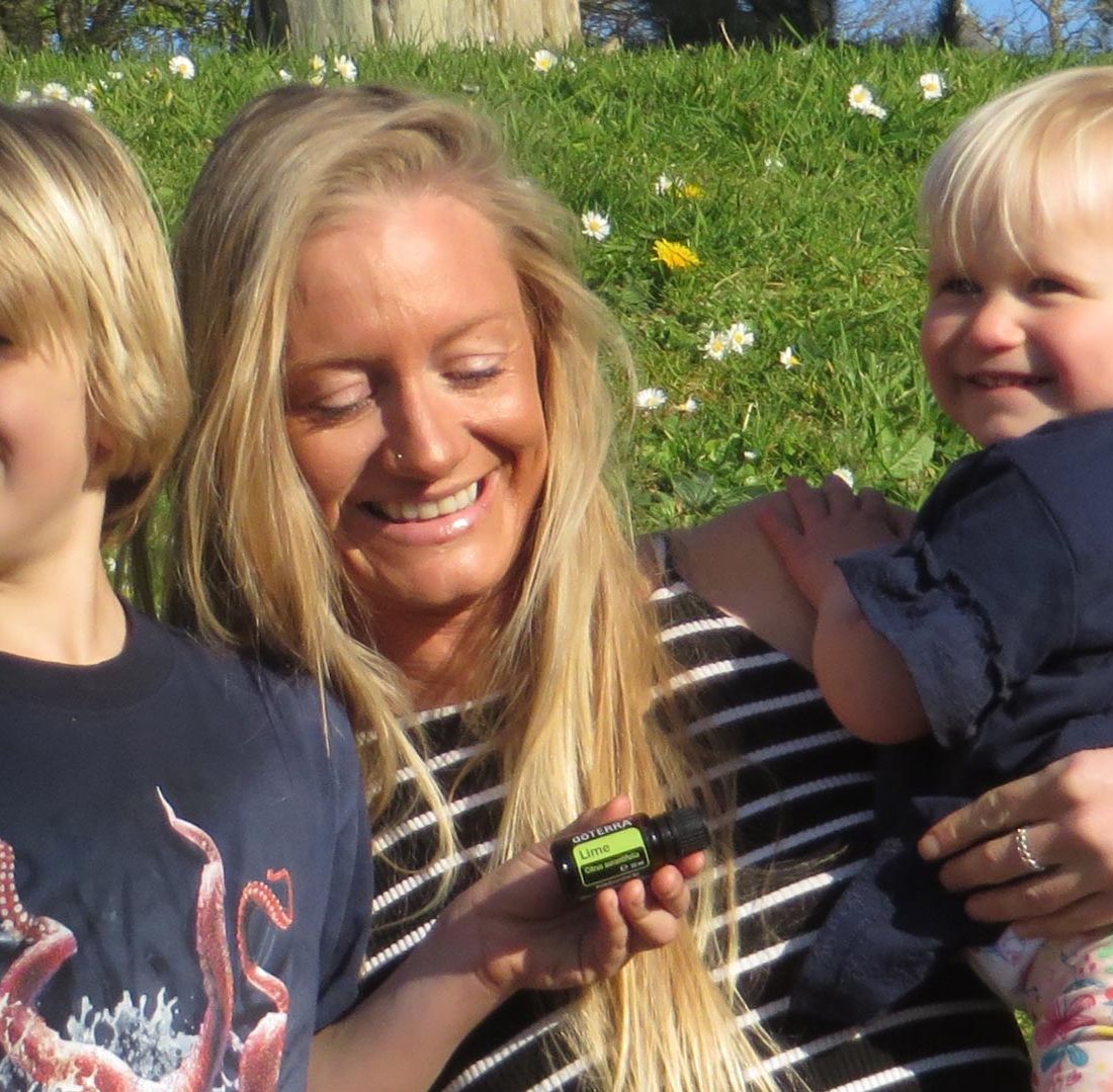 Stella Grace with her children